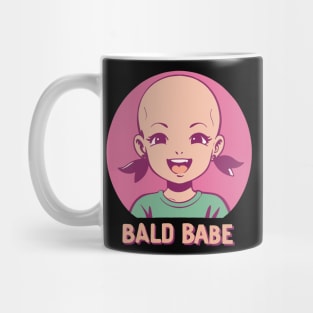 Bald girl Mug